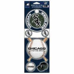 Chicago White Sox - Set Of 5 Prismatic Sticker Sheet
