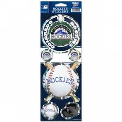 Colorado Rockies - Prismatic Decal Set