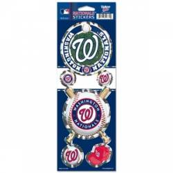 Washington Nationals - Prismatic Decal Set