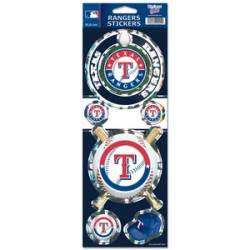 Texas Rangers - Prismatic Decal Set