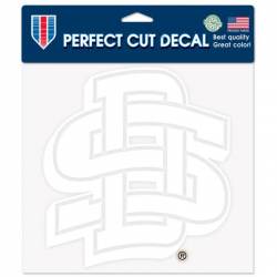 South Dakota State University Jackrabbits - 8x8 White Die Cut Decal