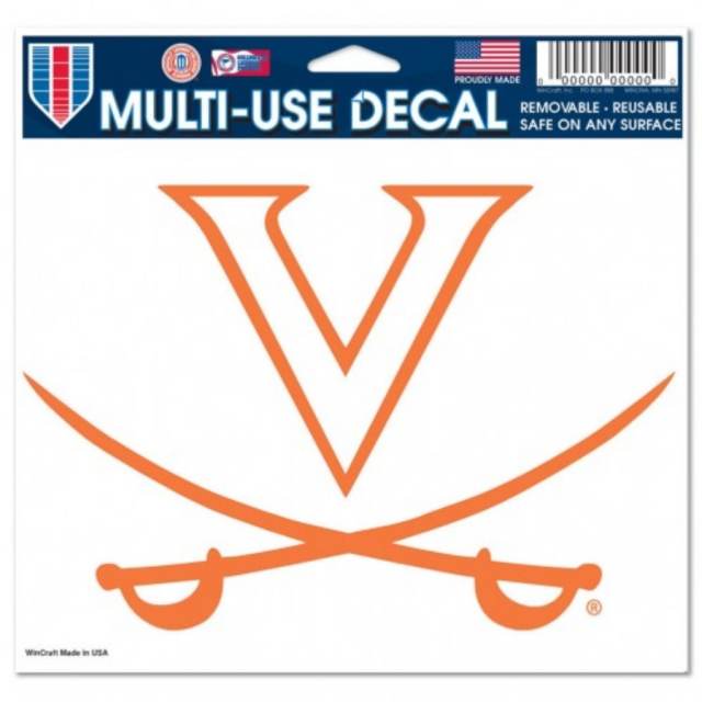 University Of Virginia Cavaliers - 5x6 Ultra Decal