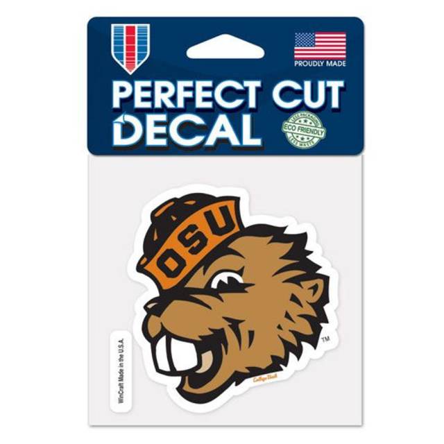 Oregon State University Beavers Retro - 4x4 Die Cut Decal