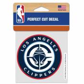 Los Angeles Clippers 2024 Logo - 4x4 Die Cut Decal