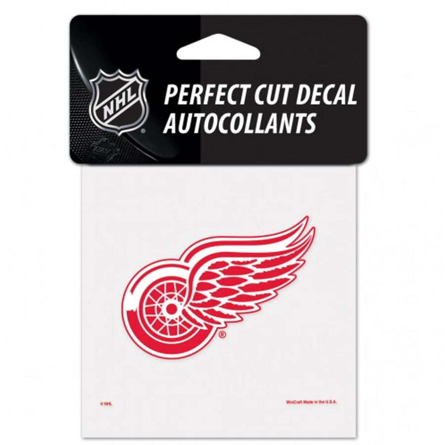 Detroit Red Wings - 4x4 Die Cut Decal