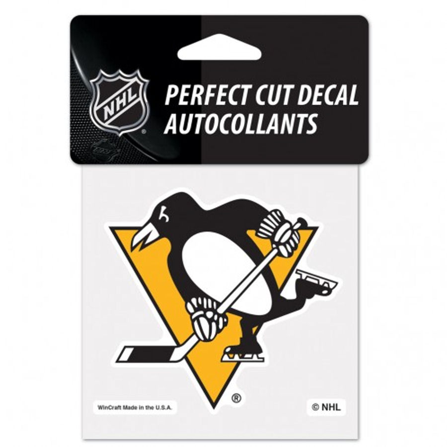 Pittsburgh Penguins 4x4 Die Cut Decal at Sticker Shoppe