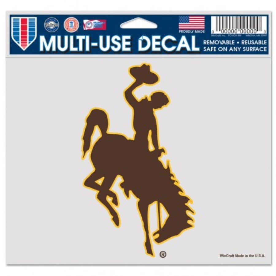 University Of Wyoming Cowboys - 5x6 Ultra Decal
