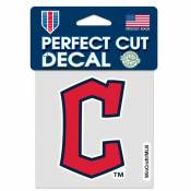 Cleveland Guardians Logo - 4x4 Die Cut Decal