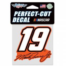 Martin Truex Jr #19 - 4x4 Die Cut Decal