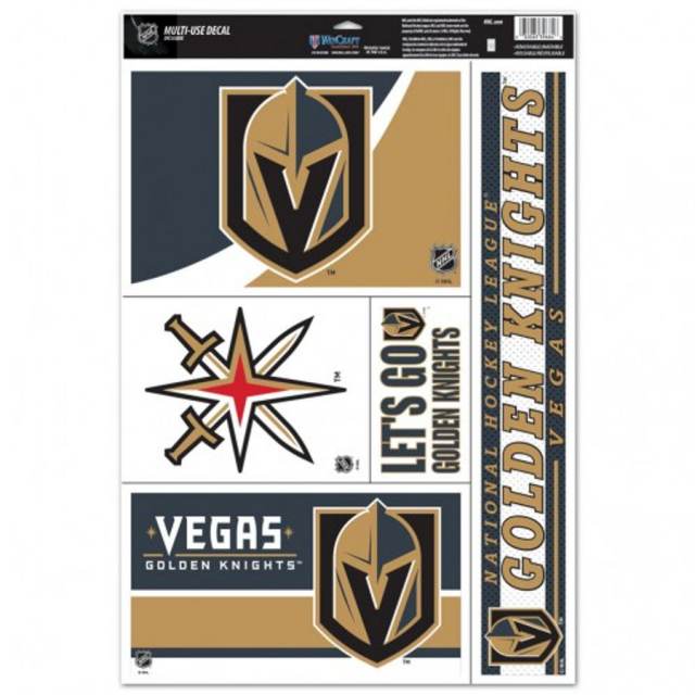 Vegas Golden Knights - Set of 5 Ultra Decals