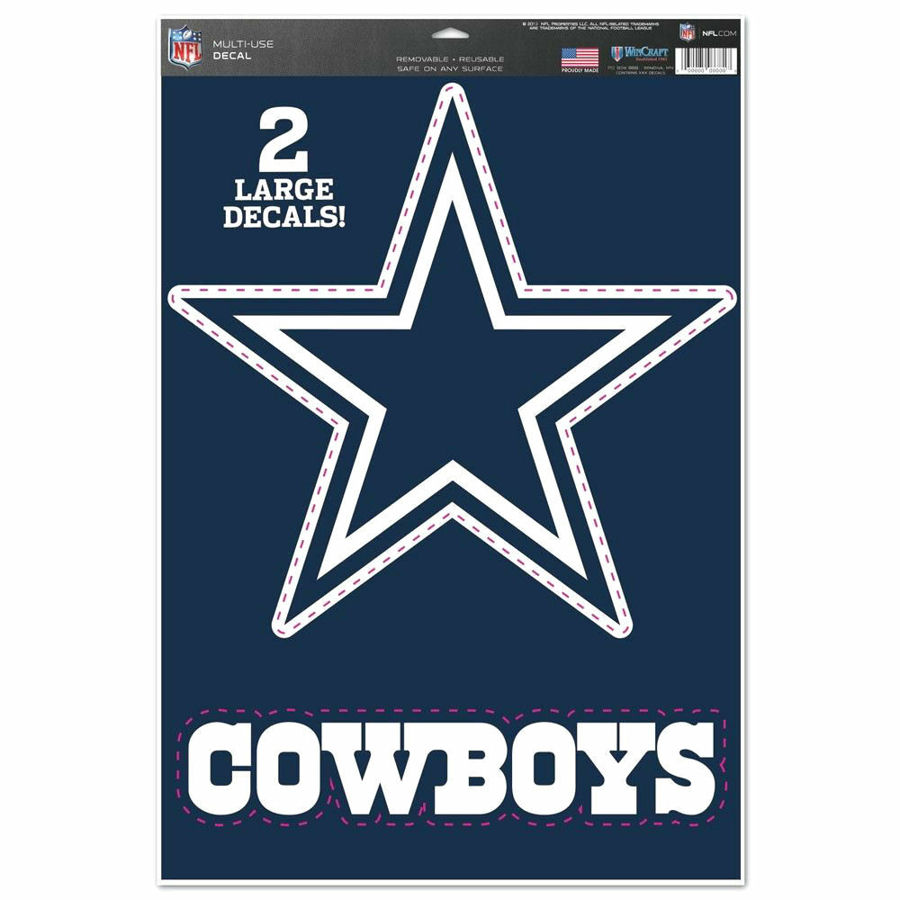 Dallas Cowboys 11x17 Ultra Decal Set at Sticker Shoppe