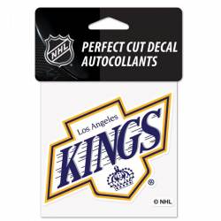 Los Angeles Kings Reverse Retro Logo - 4x4 Die Cut Decal