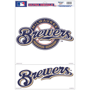 Milwaukee Brewers - 11x17 Ultra Decal Set