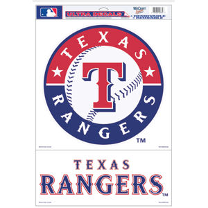 Texas Rangers - 11x17 Ultra Decal Set