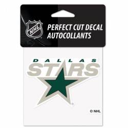 Dallas Stars Reverse Retro Logo - 4x4 Die Cut Decal