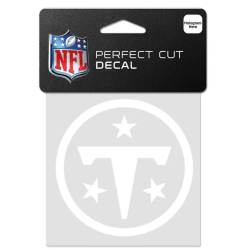 Tennessee Titans 2026 Logo - 4x4 White Die Cut Decal