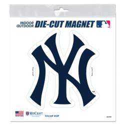 New York Yankees Logo - 4.5" Die Cut Logo Magnet