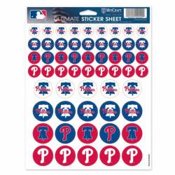 Philadelphia Phillies - 8.5x11 Sticker Sheet