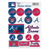 Atlanta Braves - 5x7 Sticker Sheet