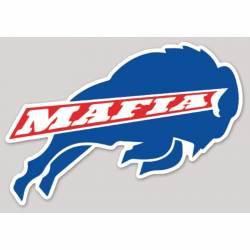Buffalo Bills Mafia Slogan - Vinyl Sticker