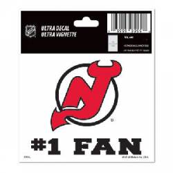 Devils Fan New Jersey Novelty Sticker Decal
