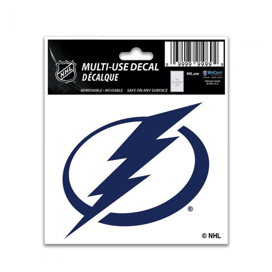 Tampa Bay Lightning - 3x4 Ultra Decal