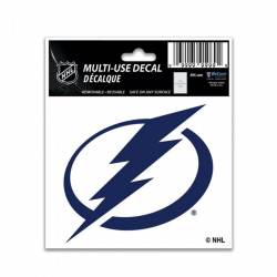 Tampa Bay Lightning Reverse Retro Logo - 4x4 Die Cut Decal at