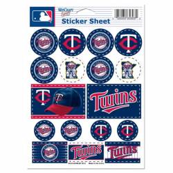 Minnesota Twins - 5x7 Sticker Sheet