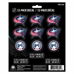 Columbus Blue Jackets Sticker Sheet of 12