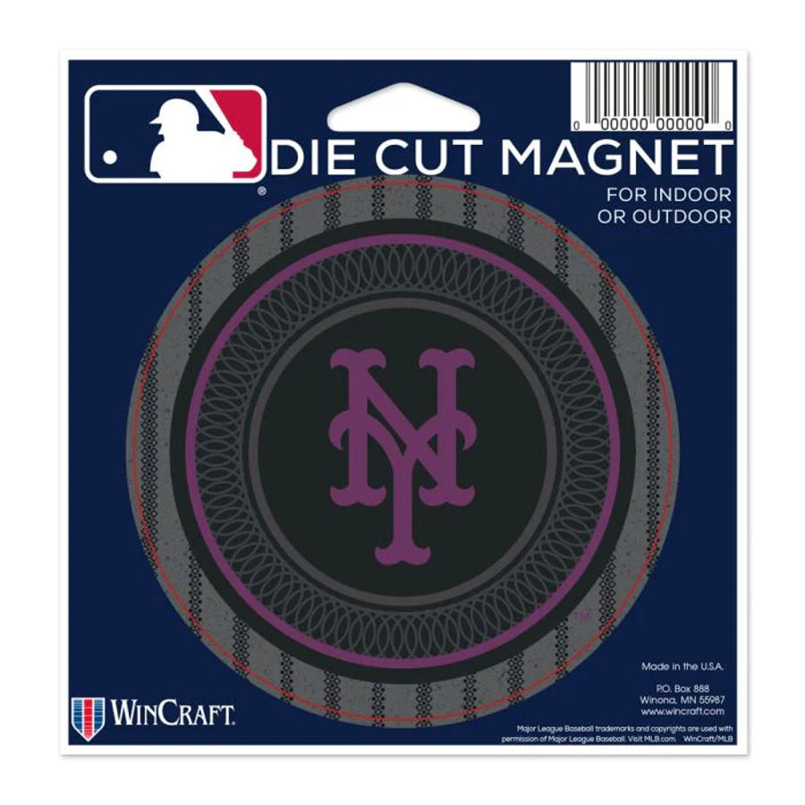 New York Yankees Logo Round Magnet – Bronx Bombers Team Die-Cut Decoration