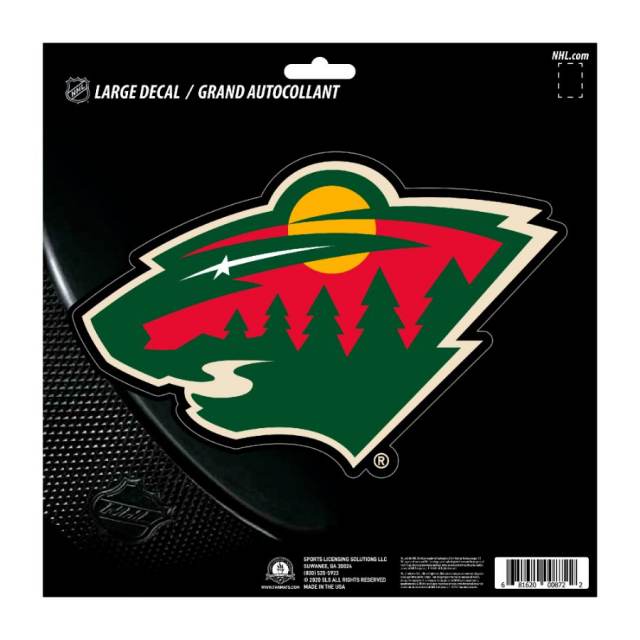 Minnesota Wild Vinyl Sticker/Decal - NHL National Hockey League