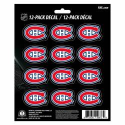 Montreal Canadiens - Set Of 12 Sticker Sheet
