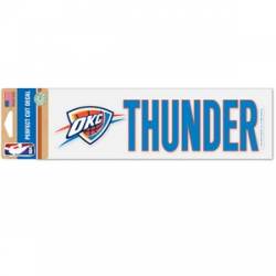 Oklahoma City Thunder Logo - 3x4 Ultra Decal