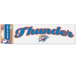 Oklahoma City Thunder - 3x10 Die Cut Decal