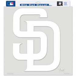 San Diego Padres - 18x18 White Die Cut Decal