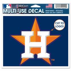 Houston Astros - 4.5x5.75 Die Cut Ultra Decal