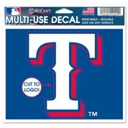 Texas Rangers - 4.5x5.75 Die Cut Ultra Decal