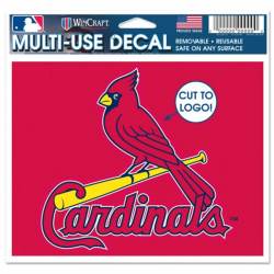 St. Louis Cardinals Script Logo - 4.5x5.75 Die Cut Ultra Decal