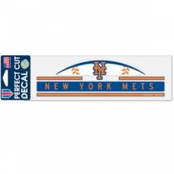 New York Mets - 3x10 Die Cut Decal