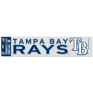 Tampa Bay Rays - 4x16 Die Cut Decal at Sticker Shoppe