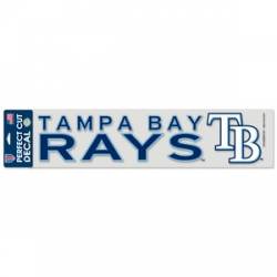 Tampa Bay Rays - 4x16 Die Cut Decal