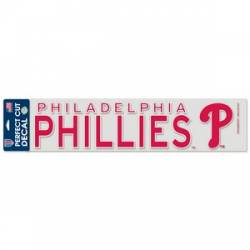 Philadelphia Phillies - 4x17 Die Cut Decal
