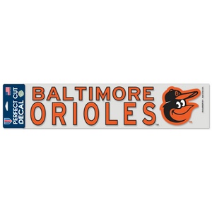 thumbnail image 2 of Baltimore Orioles Die-Cut Decal / Sticker - Official Team Colors 2 of 6