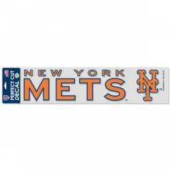 New York Mets - 4x17 Die Cut Decal
