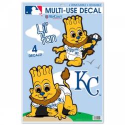 Kansas City Royals - Set Of 4 Ultra Decals