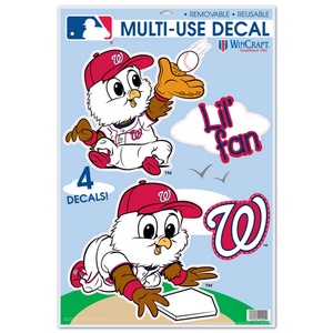 cartoon washington nationals mascot