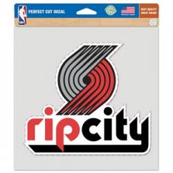 Portland Trail Blazers Rip City - 8x8 Full Color Die Cut Decal