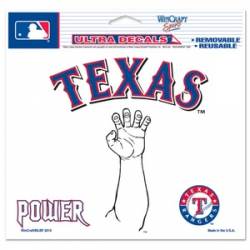 Texas Rangers Power - 5x6 Ultra Decal