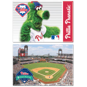 Philadelphia Phillies Mascot - Set of 2 Refrigerator Magnets