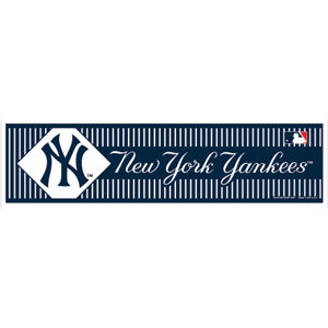 New York Yankees Pinstrip - 3x12 Bumper Sticker Strip at Sticker Shoppe